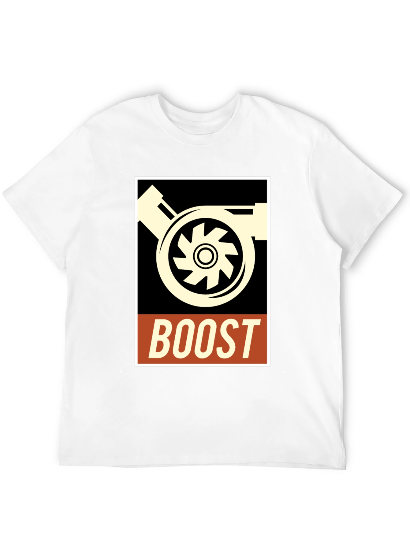 Boost Turbocharger Graphic Tee - Automotive Enthusiast