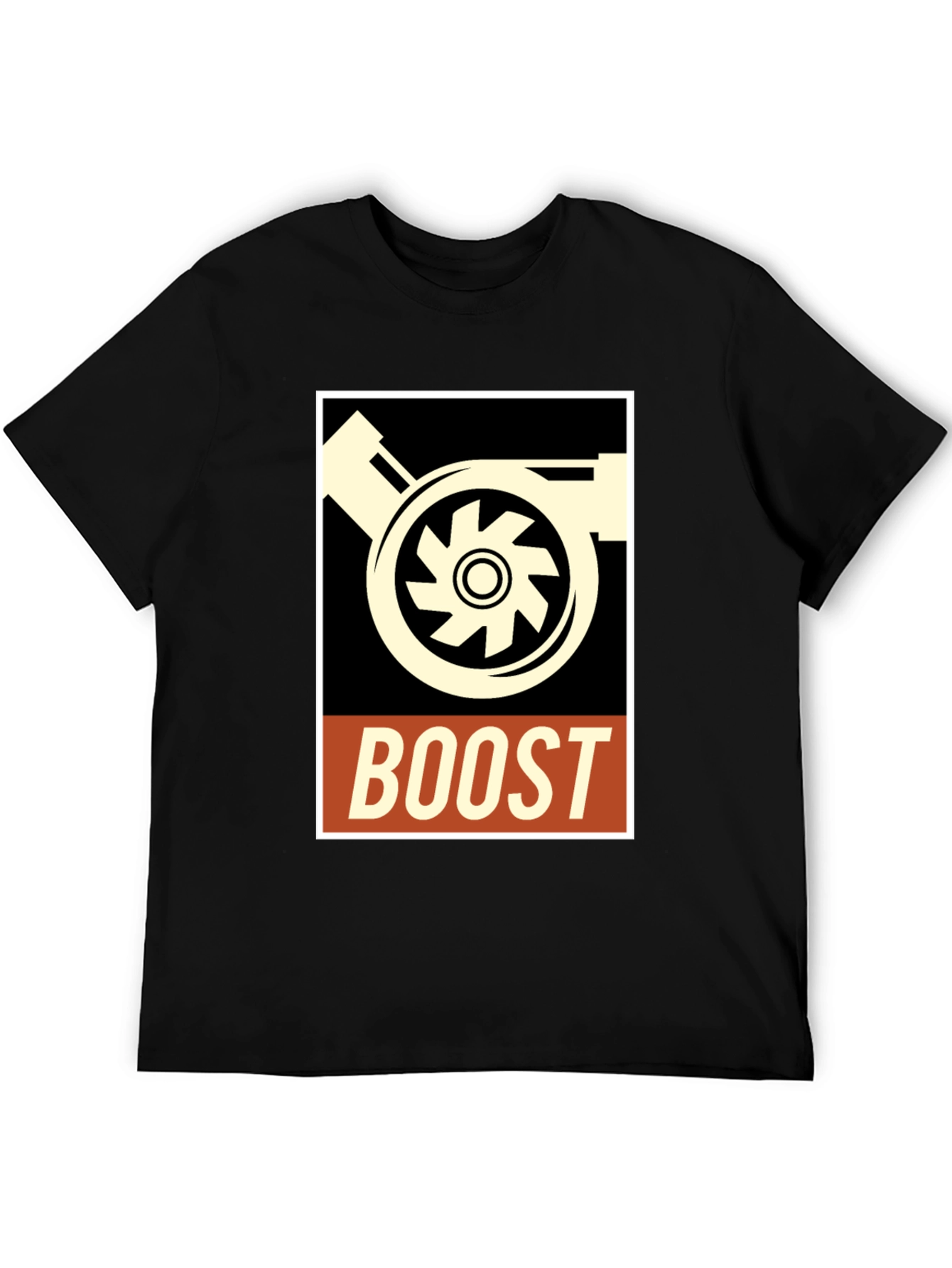 Boost Turbocharger Graphic Tee - Automotive Enthusiast