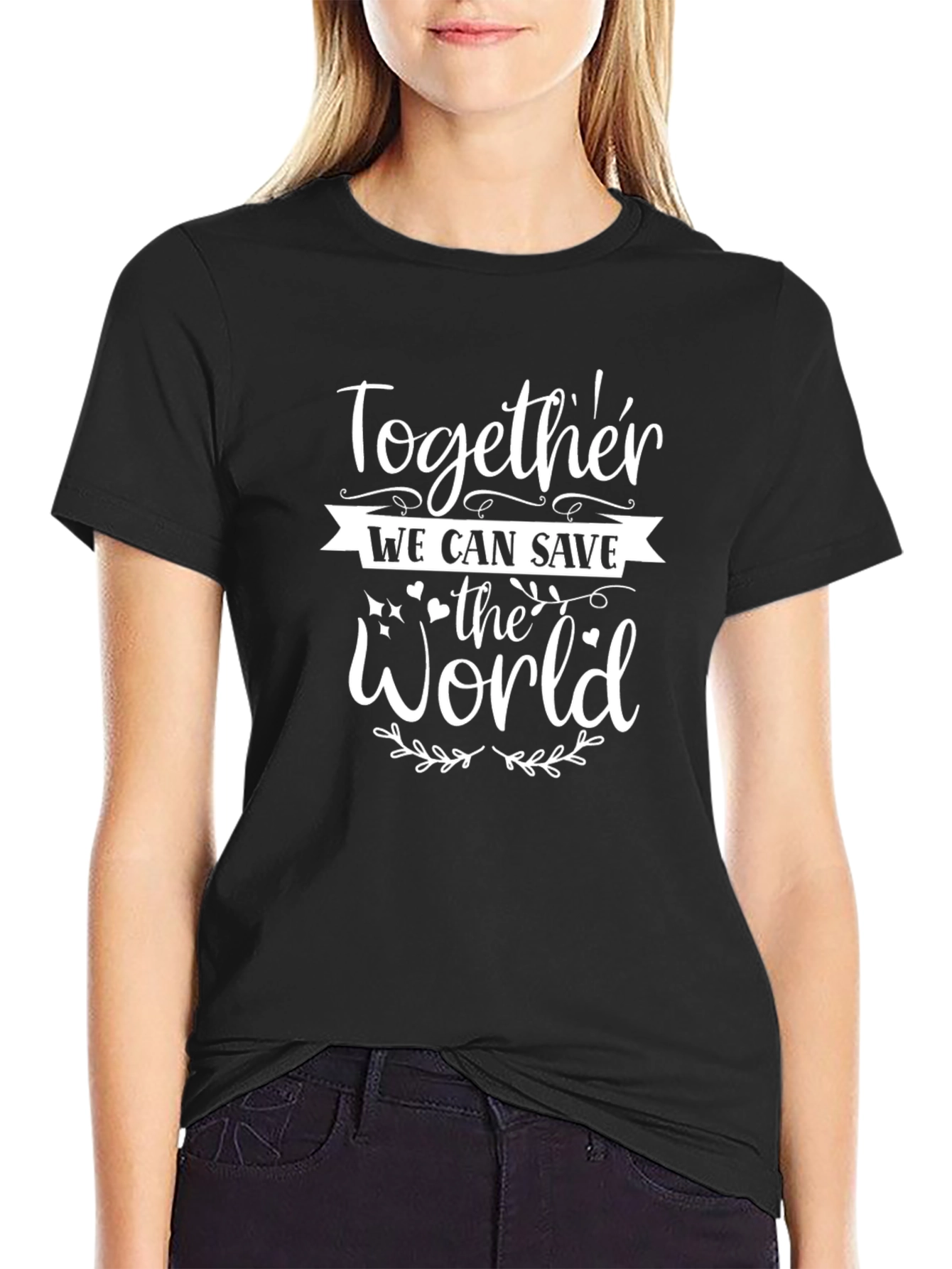 Together We Can Save the World Graphic Tee
