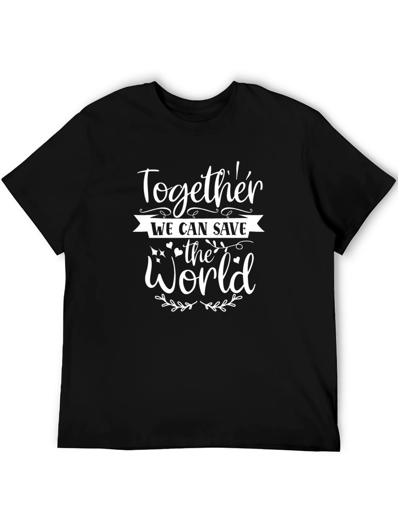 Together We Can Save the World Graphic Tee