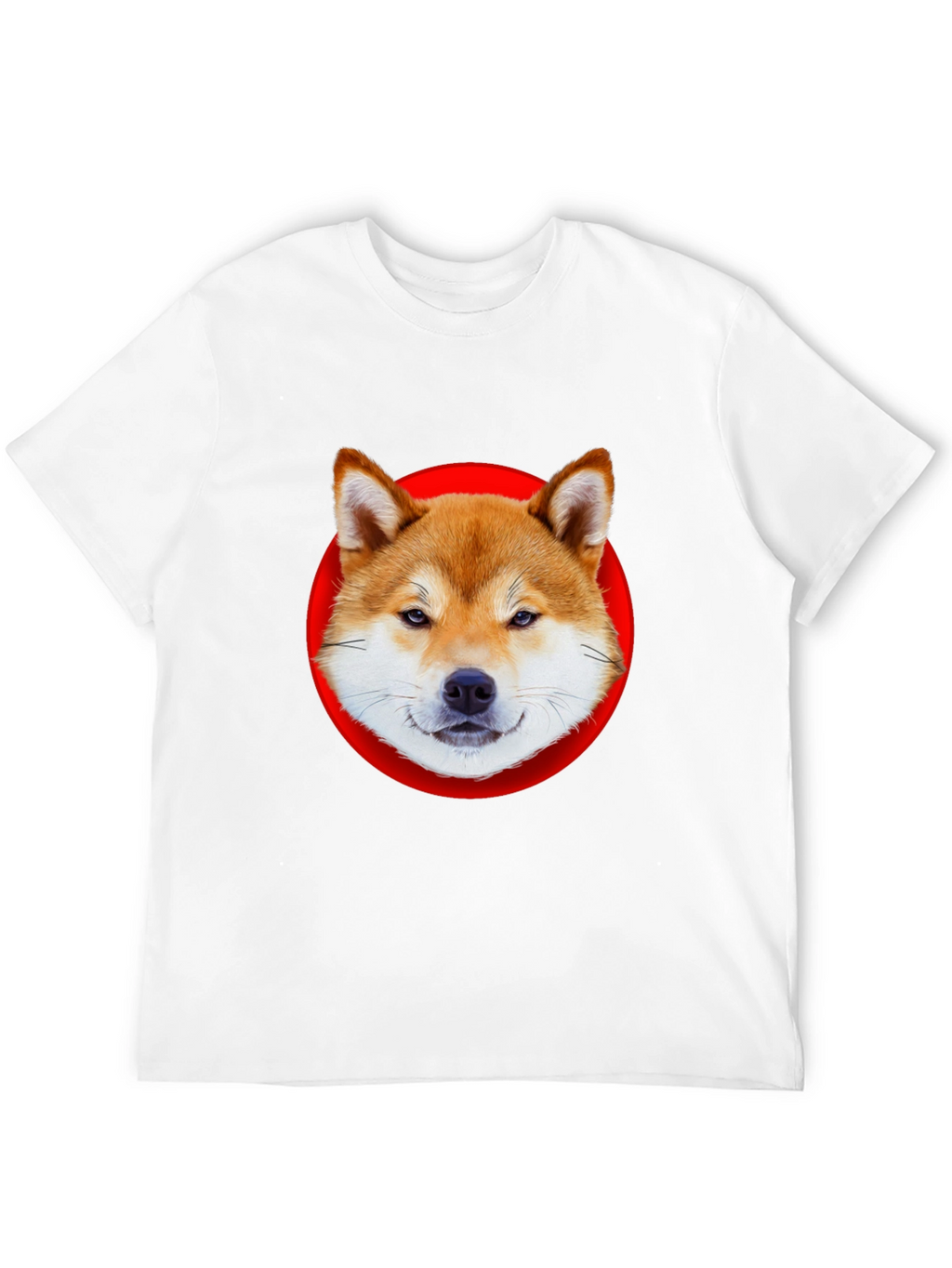 Shiba Inu Dog Graphic Tee - Classic Black