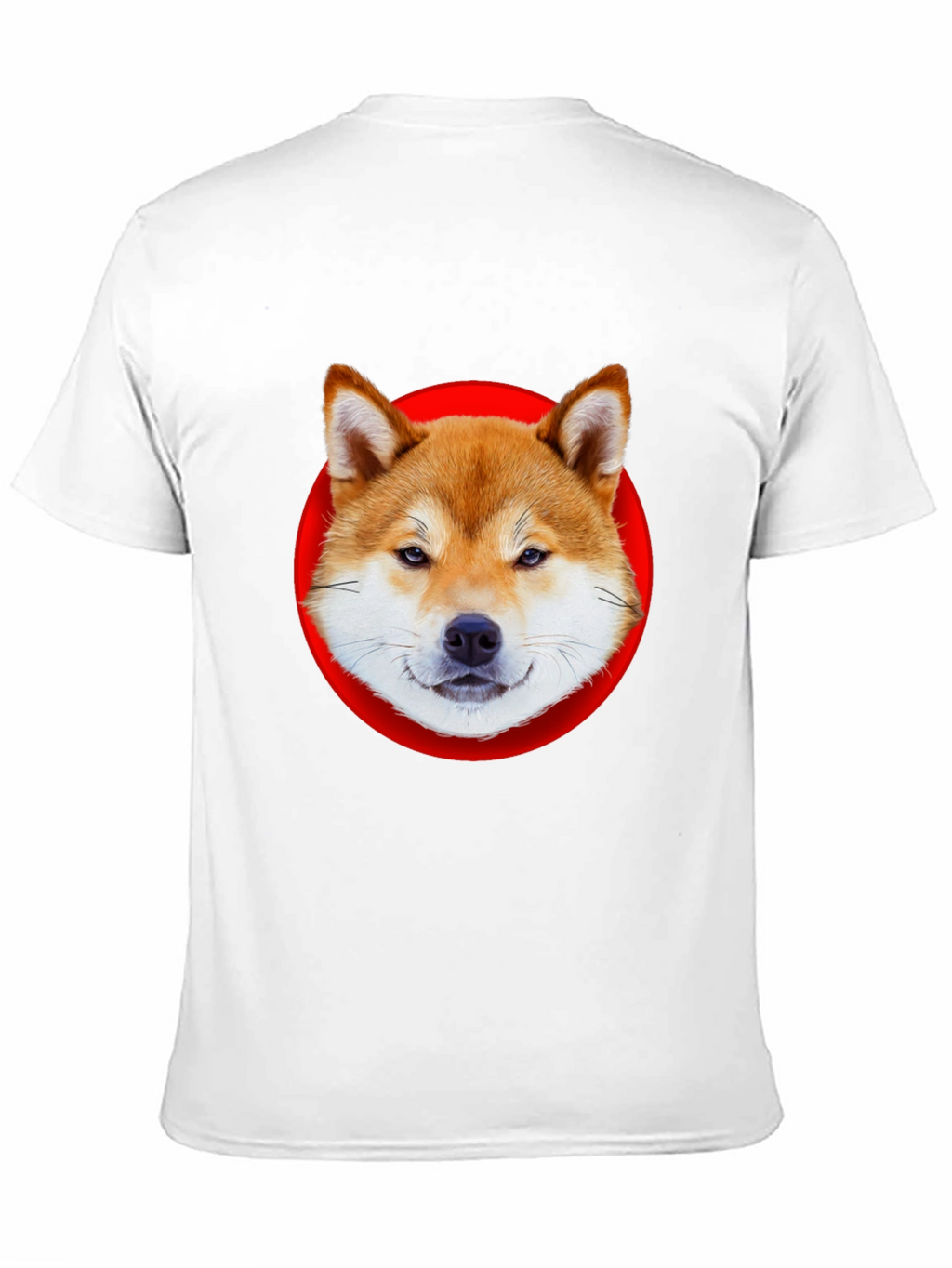 Shiba Inu Dog Graphic Tee - Classic Black