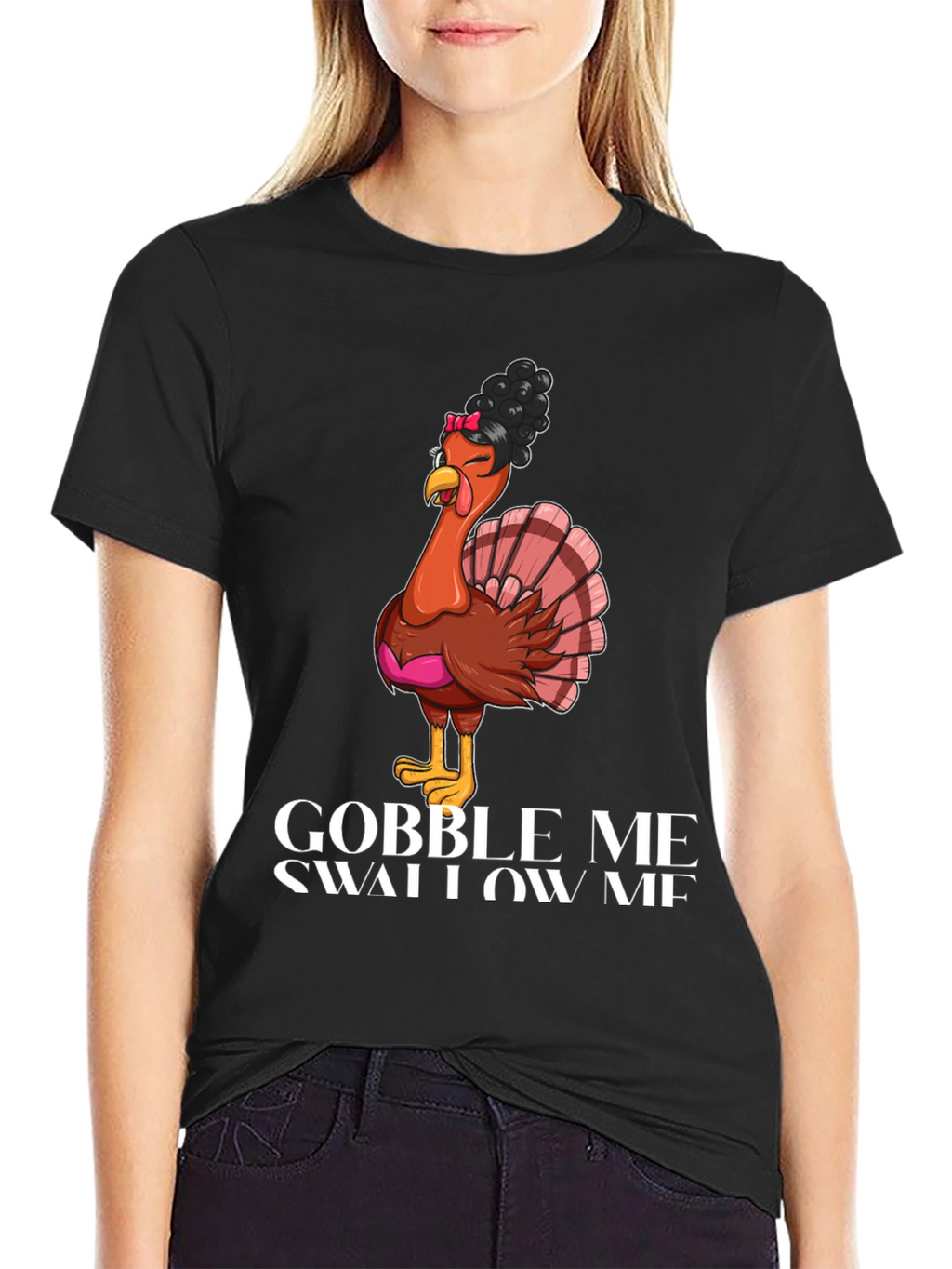 Gobble Me Swallow Me Thanksgiving T-Shirt