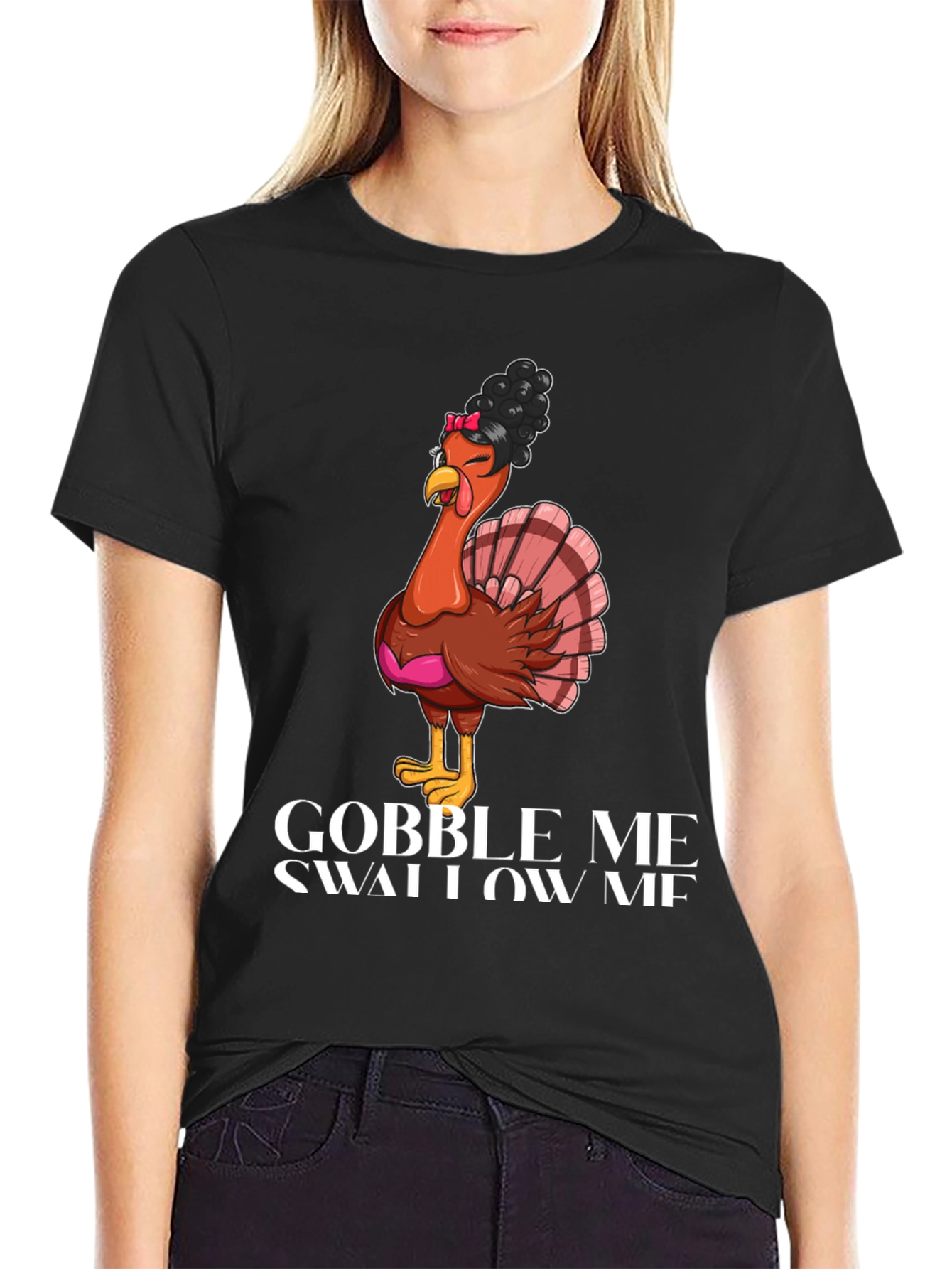 Gobble Me Swallow Me Thanksgiving T-Shirt