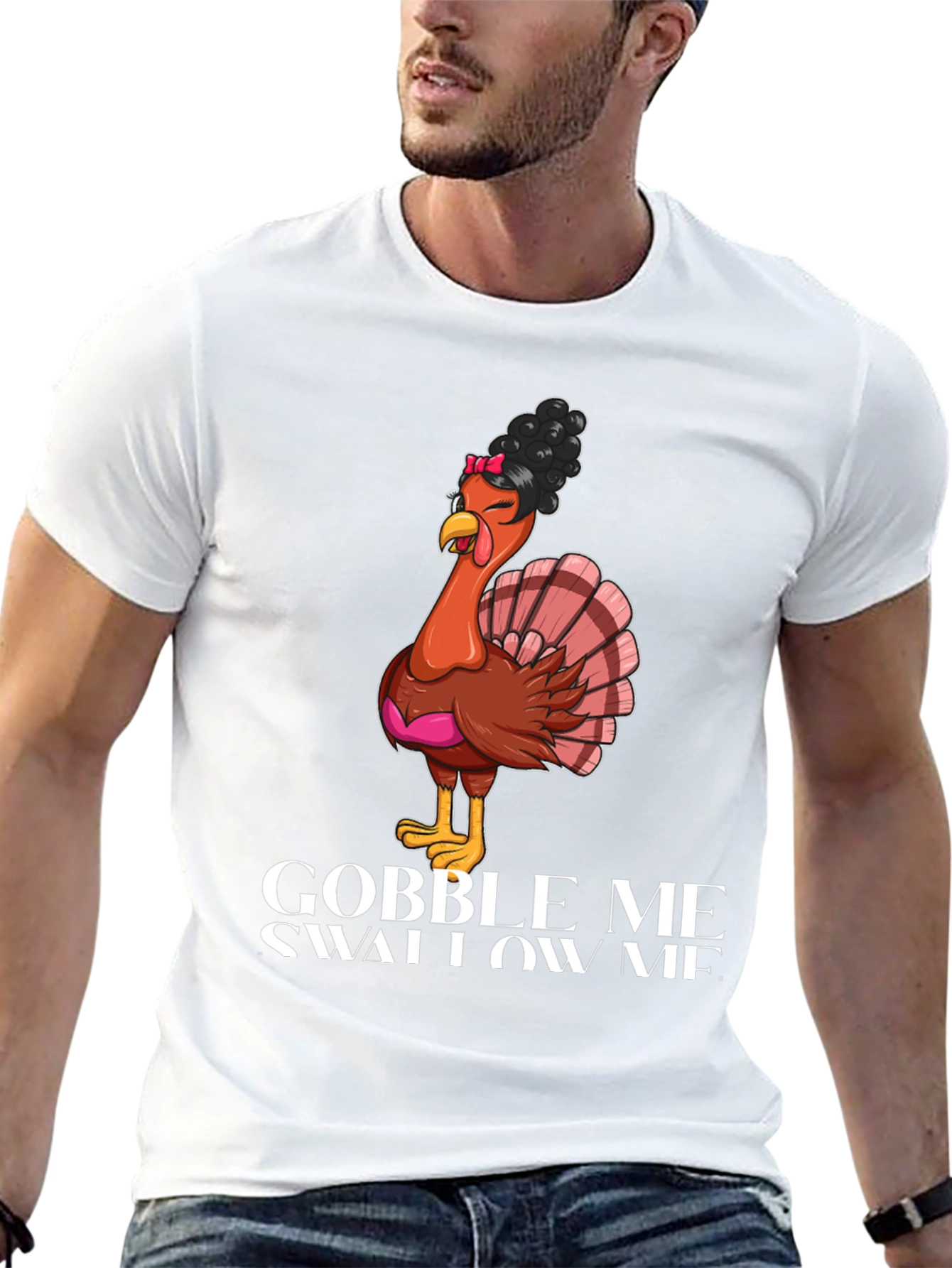 Gobble Me Swallow Me Thanksgiving T-Shirt