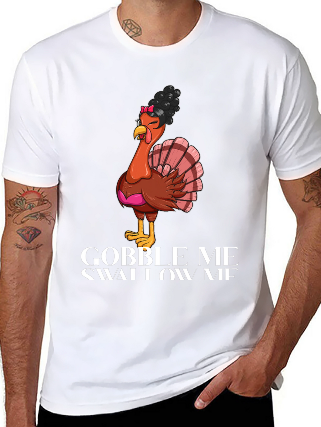 Gobble Me Swallow Me Thanksgiving T-Shirt