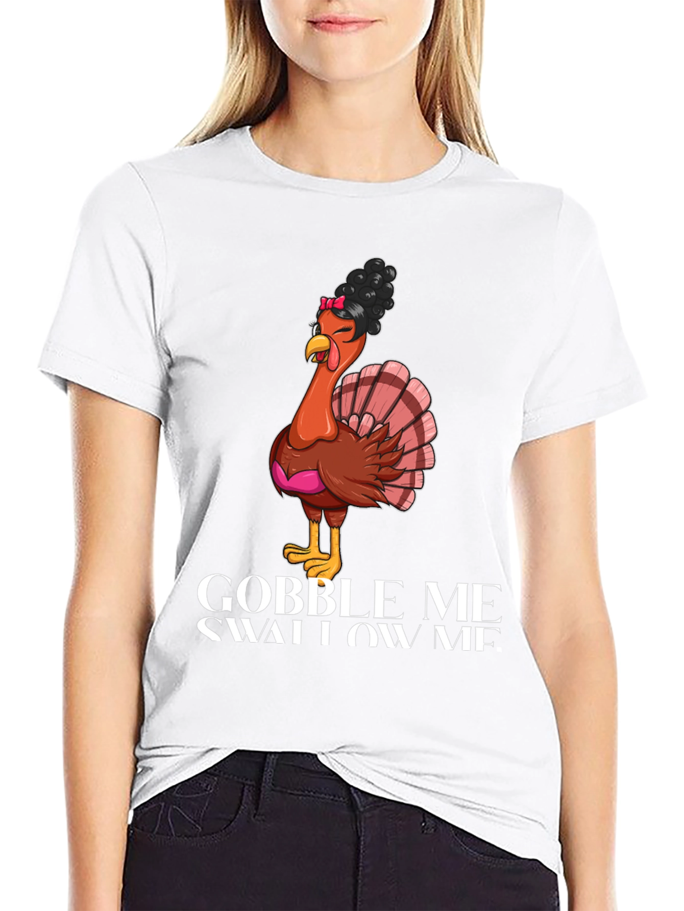 Gobble Me Swallow Me Thanksgiving T-Shirt