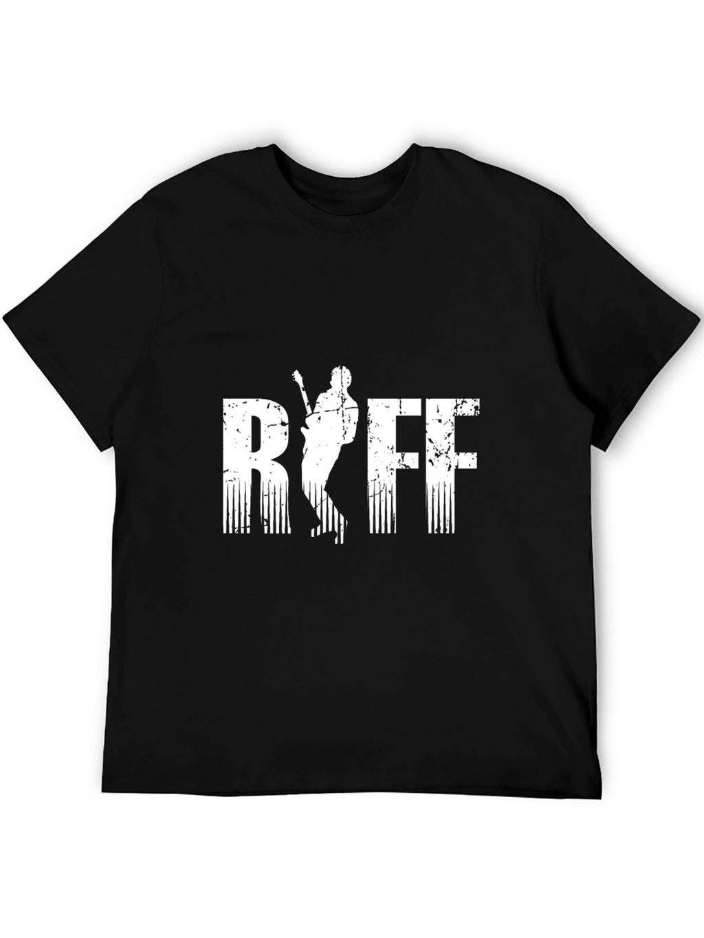 Rock Riff Graphic Tee - Black