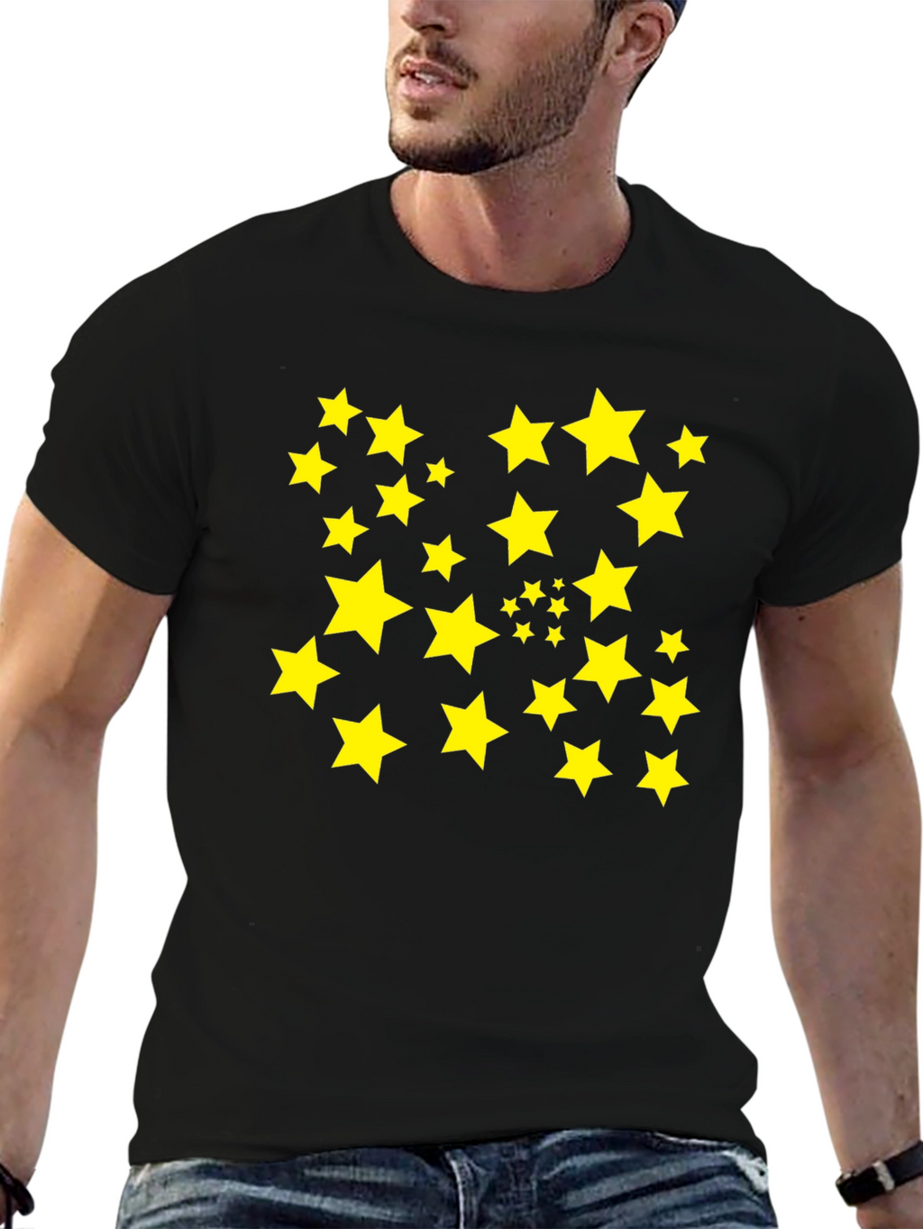 Starry Night Black T-Shirt