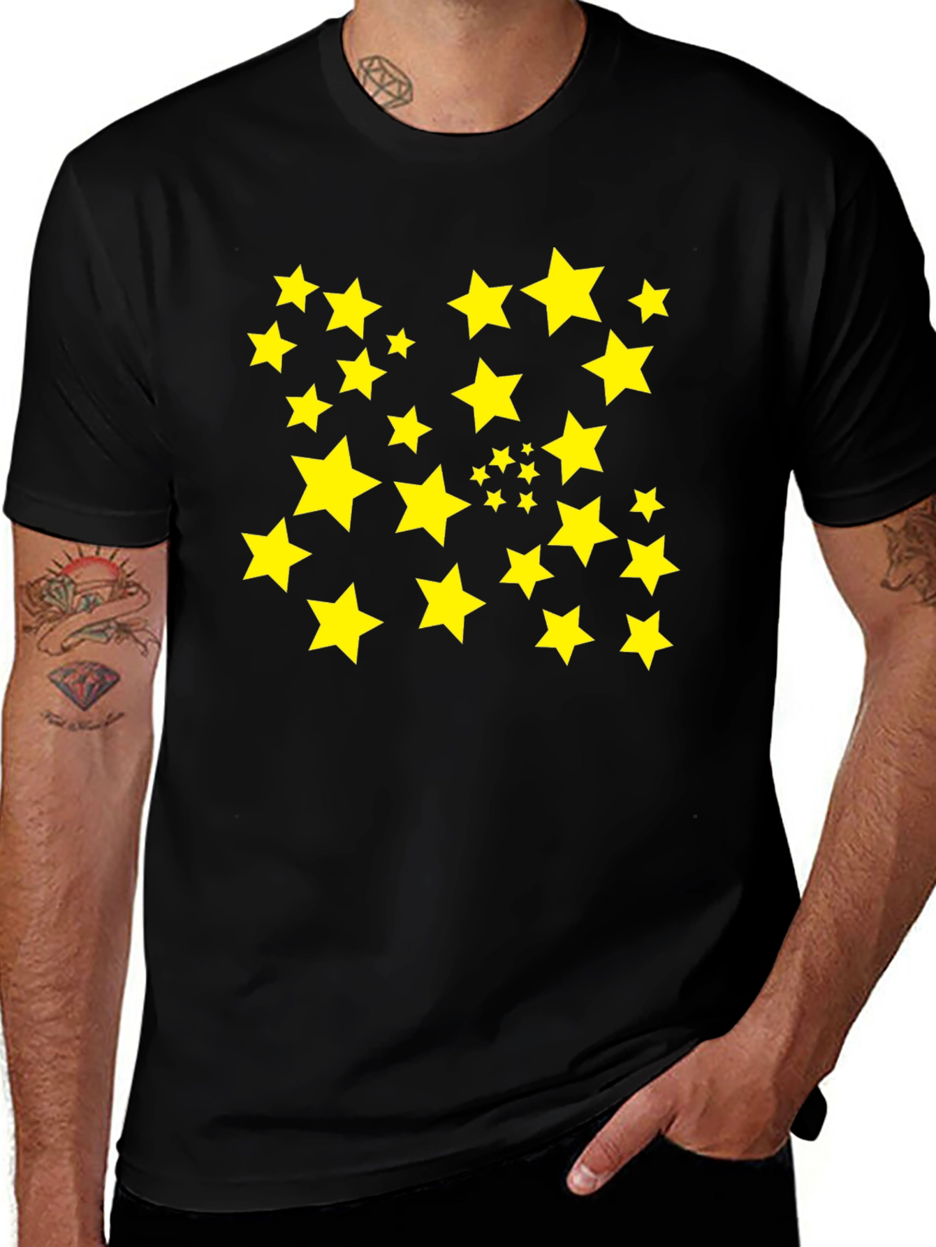 Starry Night Black T-Shirt