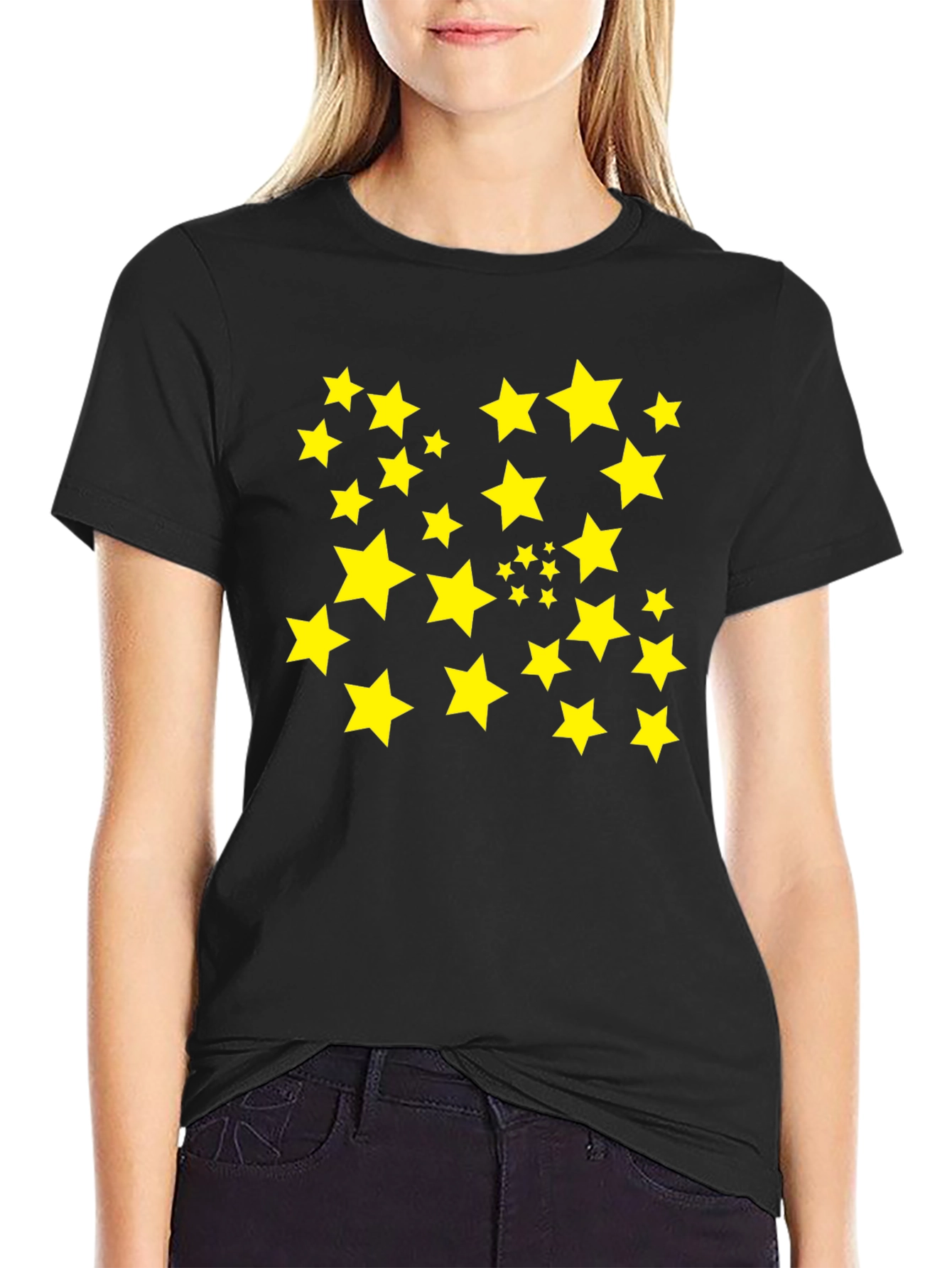 Starry Night Black T-Shirt