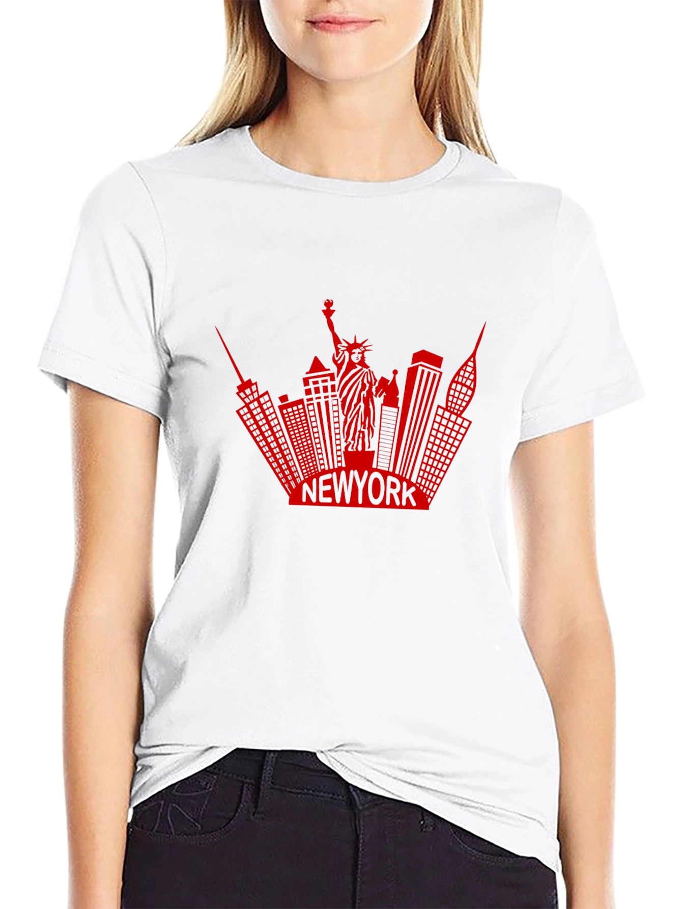 New York Skyline Graphic Tee
