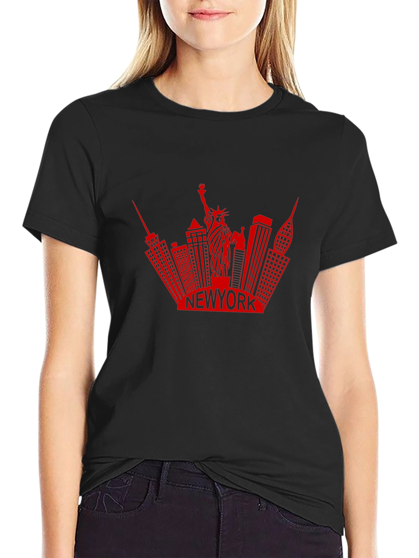 New York Skyline Graphic Tee