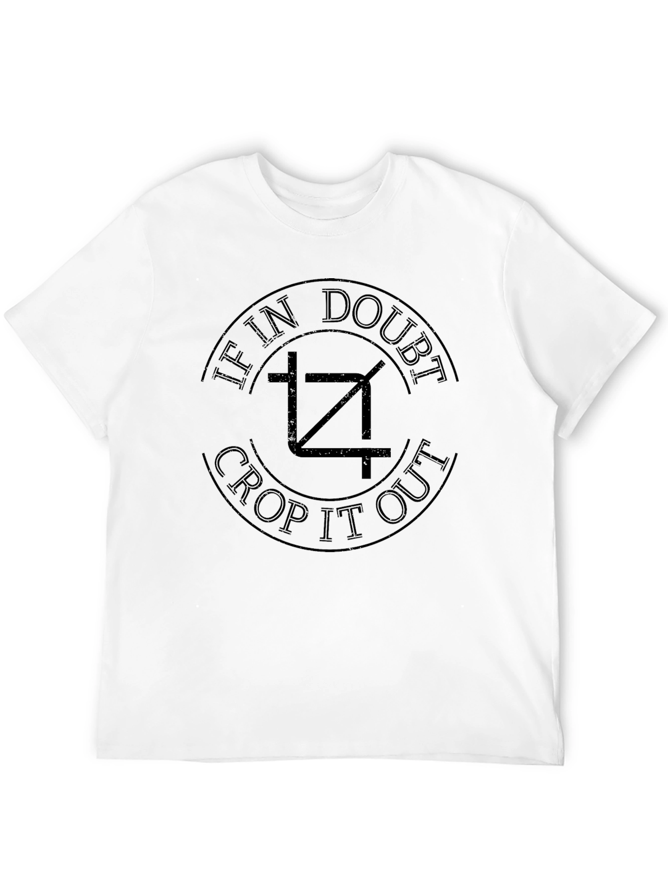 Crop It Out Graphic T-Shirt