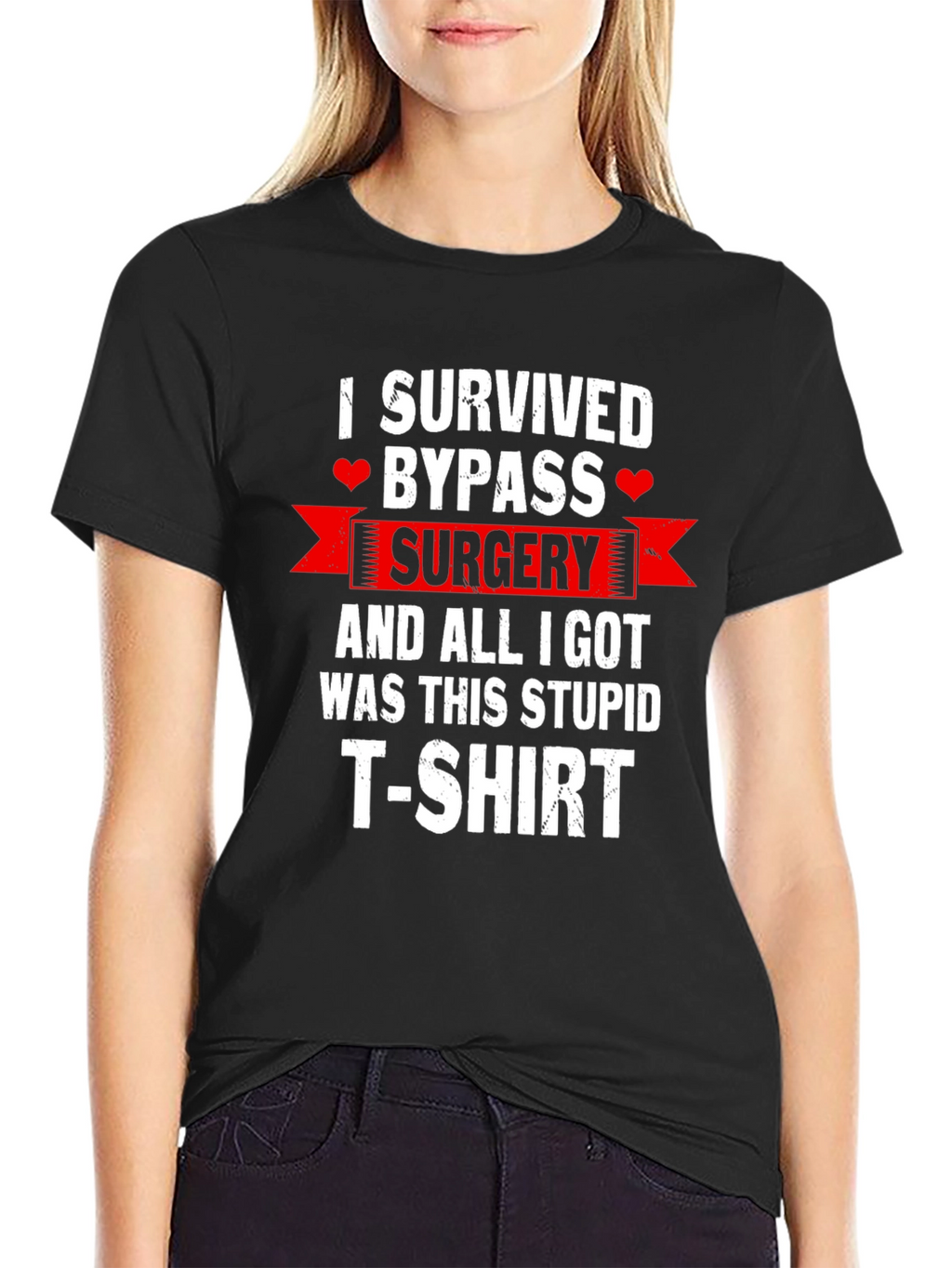 I Survived Bypass Surgery Funny T-Shirt