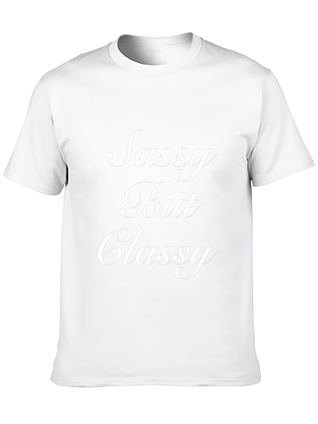 Sassy But Classy Black T-Shirt