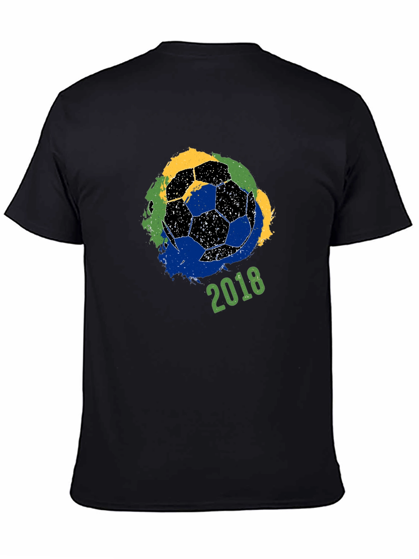 Soccer Ball 2018 T-Shirt - World Cup Brazil Colors