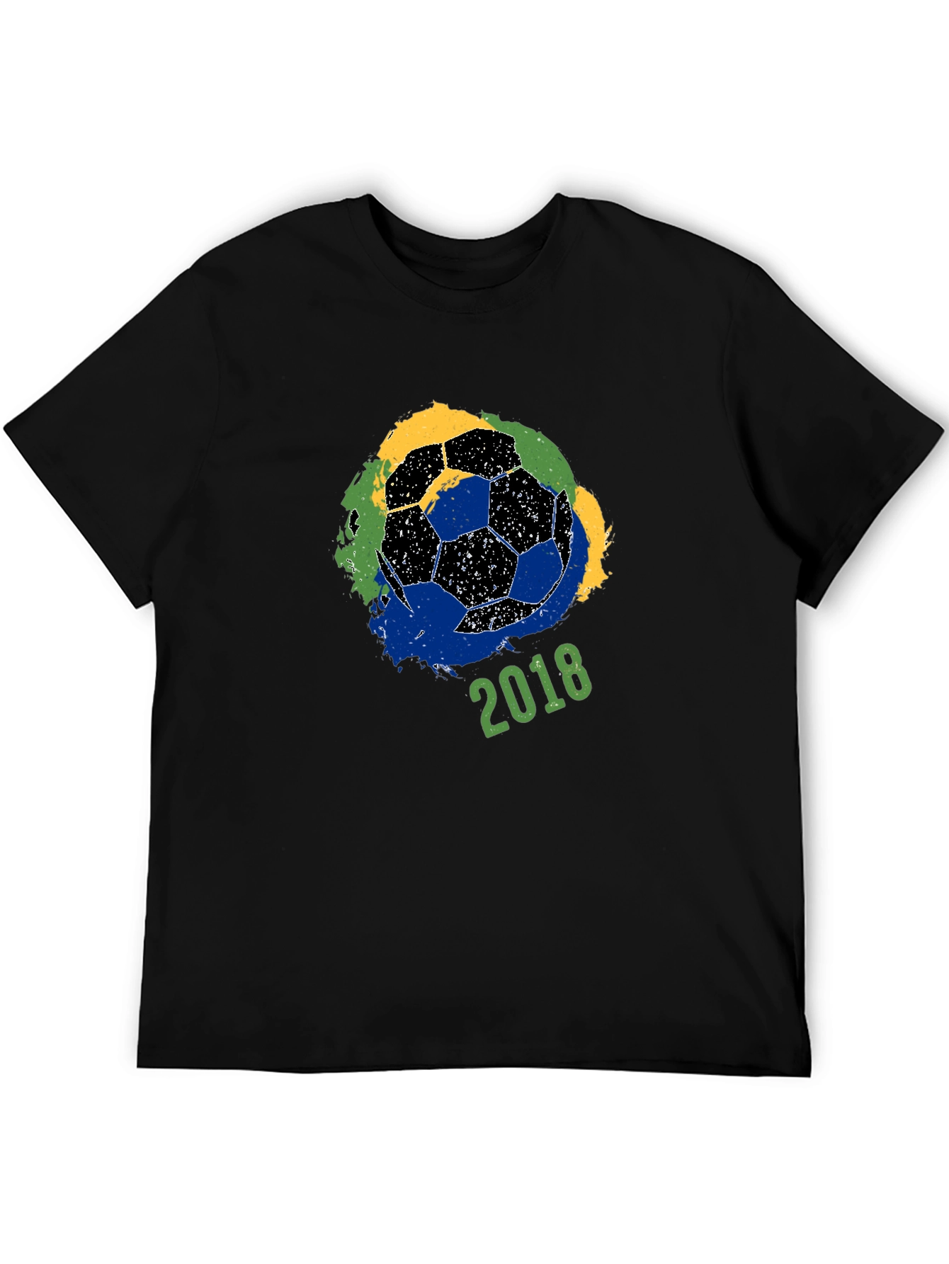 Soccer Ball 2018 T-Shirt - World Cup Brazil Colors
