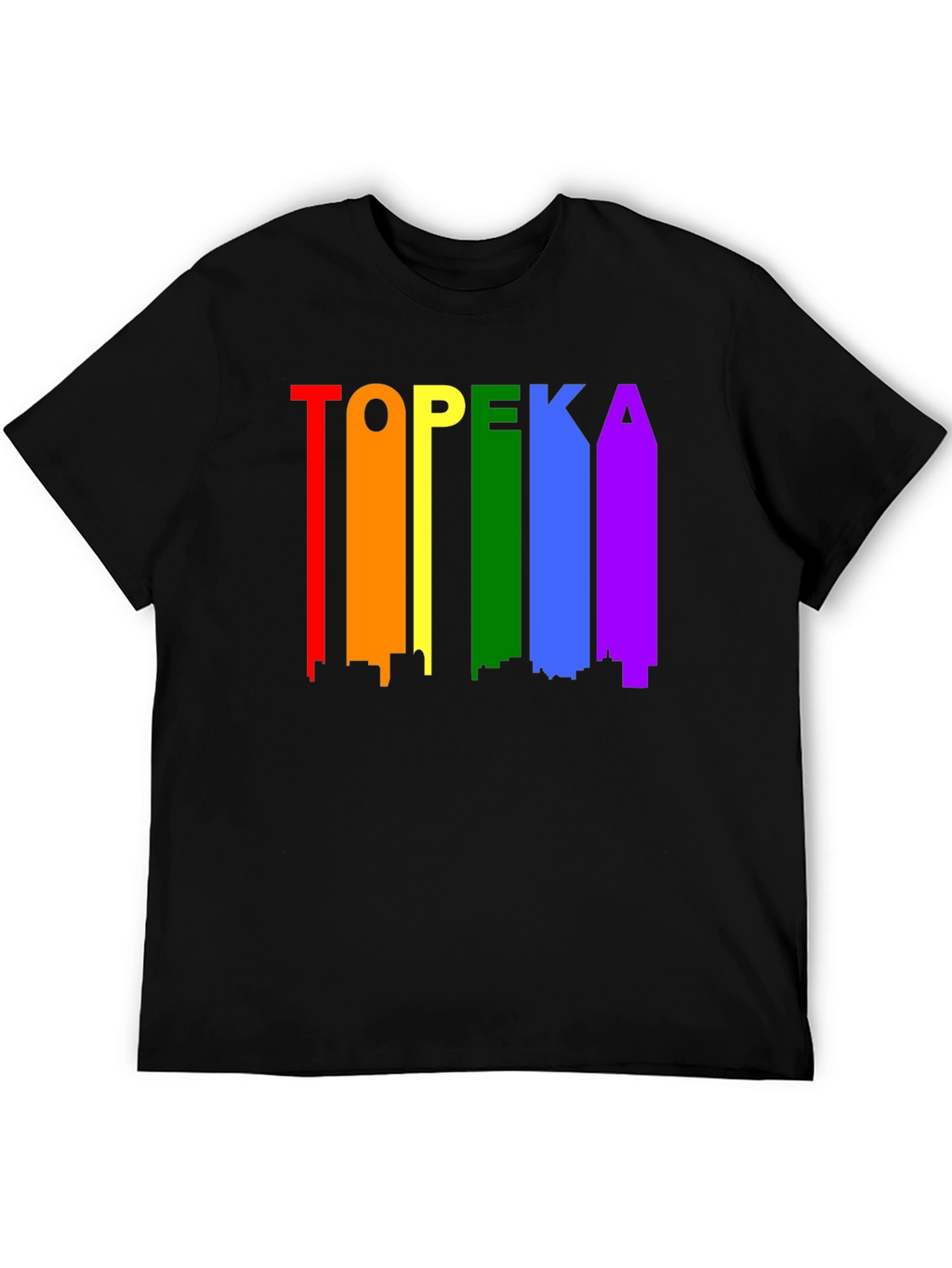Topeka Pride Skyline T-Shirt