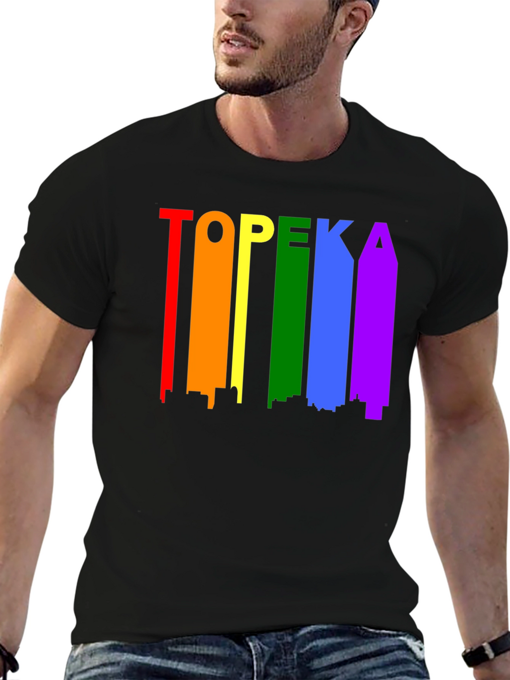 Topeka Pride Skyline T-Shirt