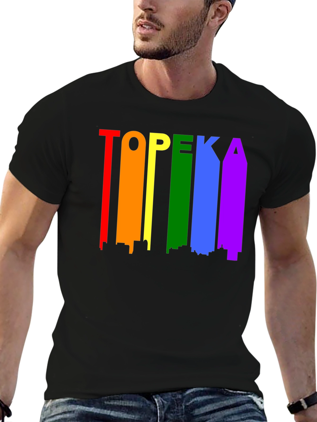 Topeka Pride Skyline T-Shirt