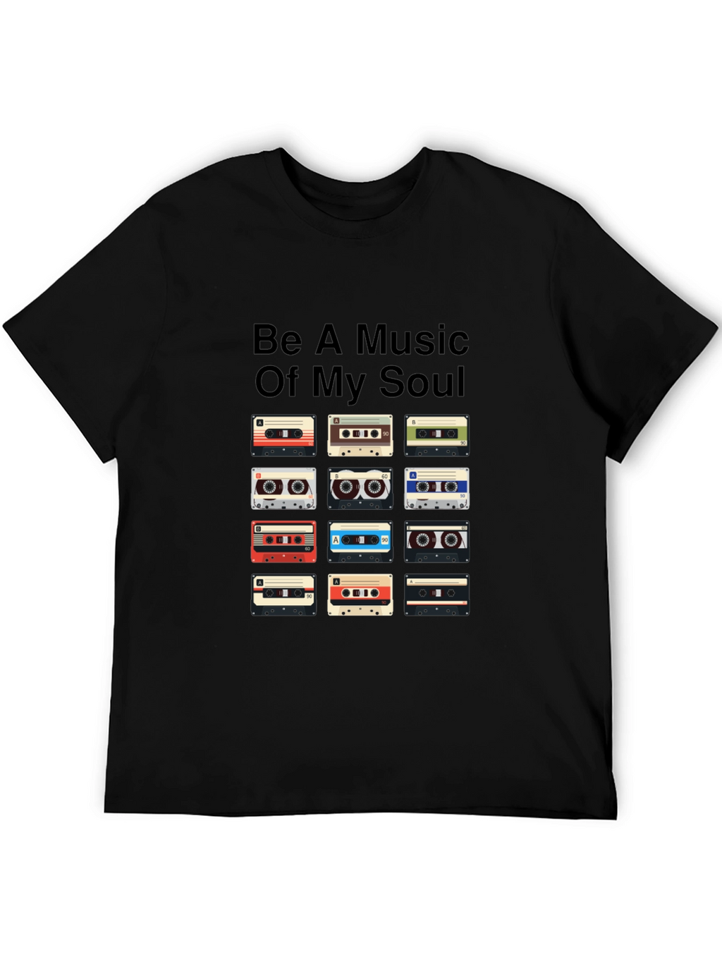 Music Cassette Tape Graphic Tee
