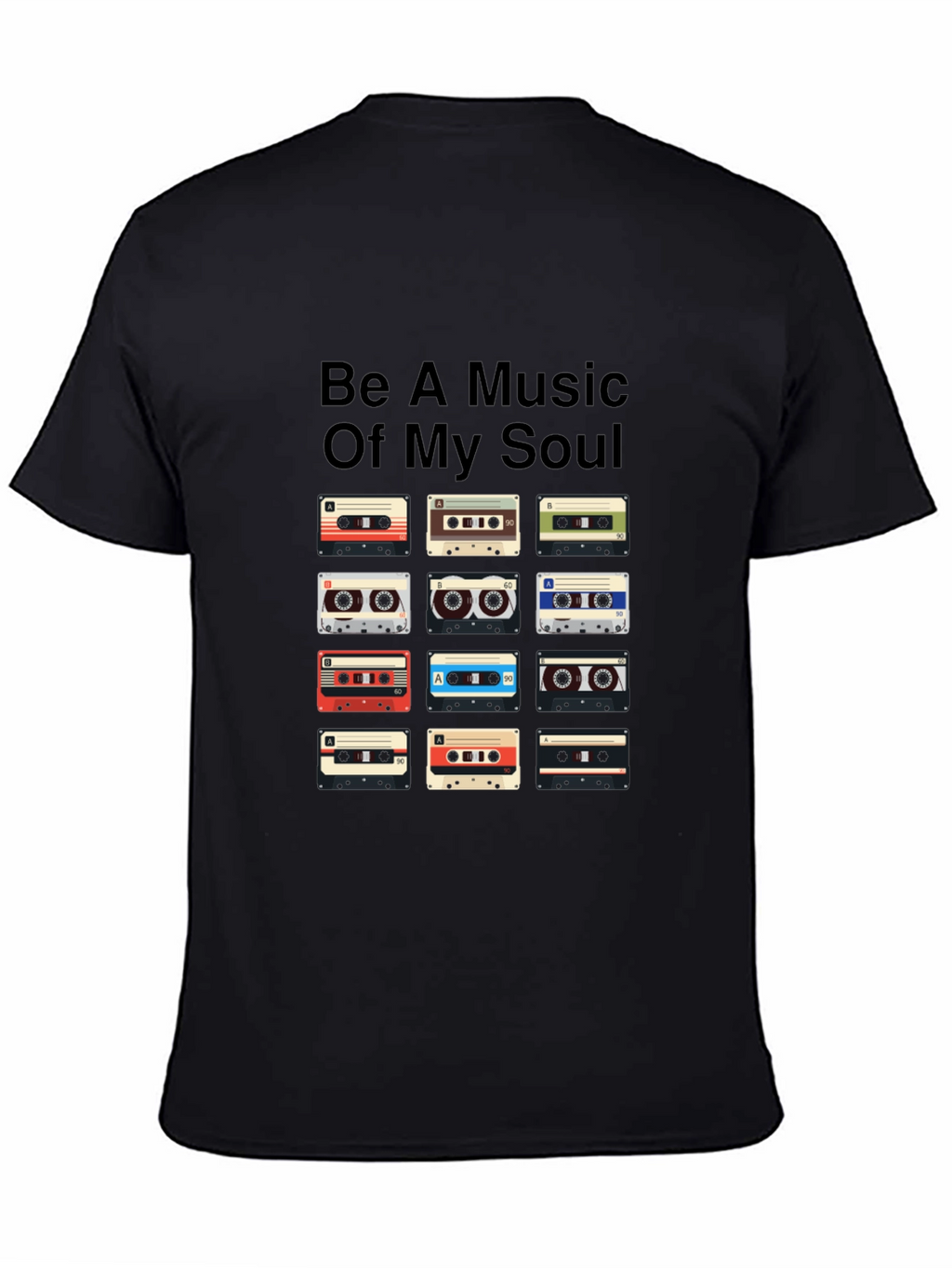 Music Cassette Tape Graphic Tee