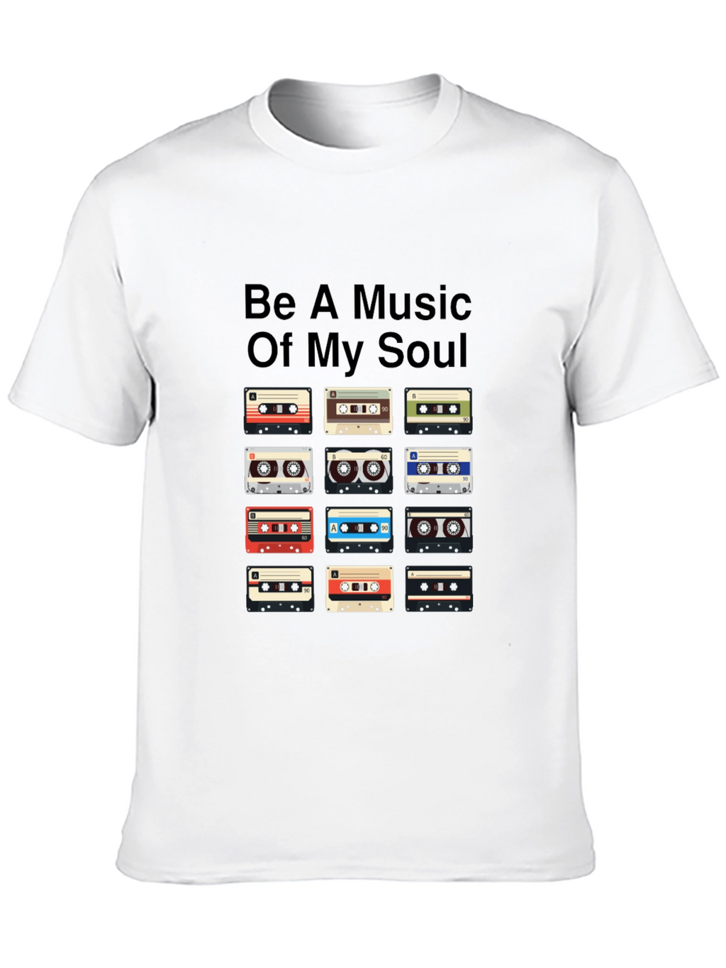 Music Cassette Tape Graphic Tee