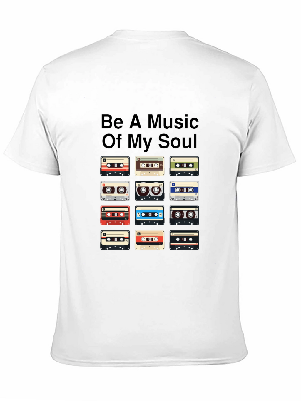 Music Cassette Tape Graphic Tee