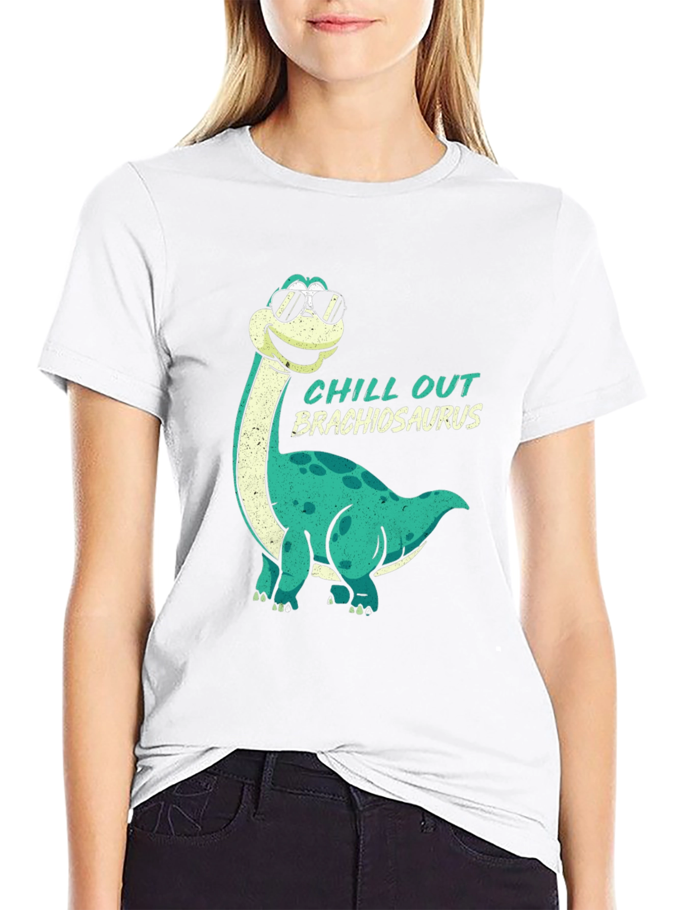 Chill Out Brachiosaurus T-Shirt