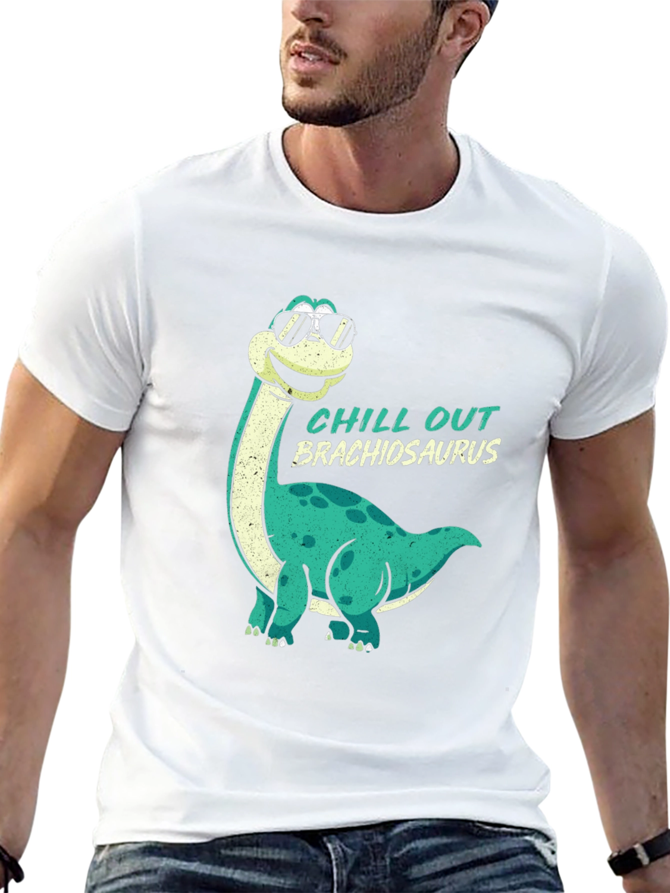 Chill Out Brachiosaurus T-Shirt
