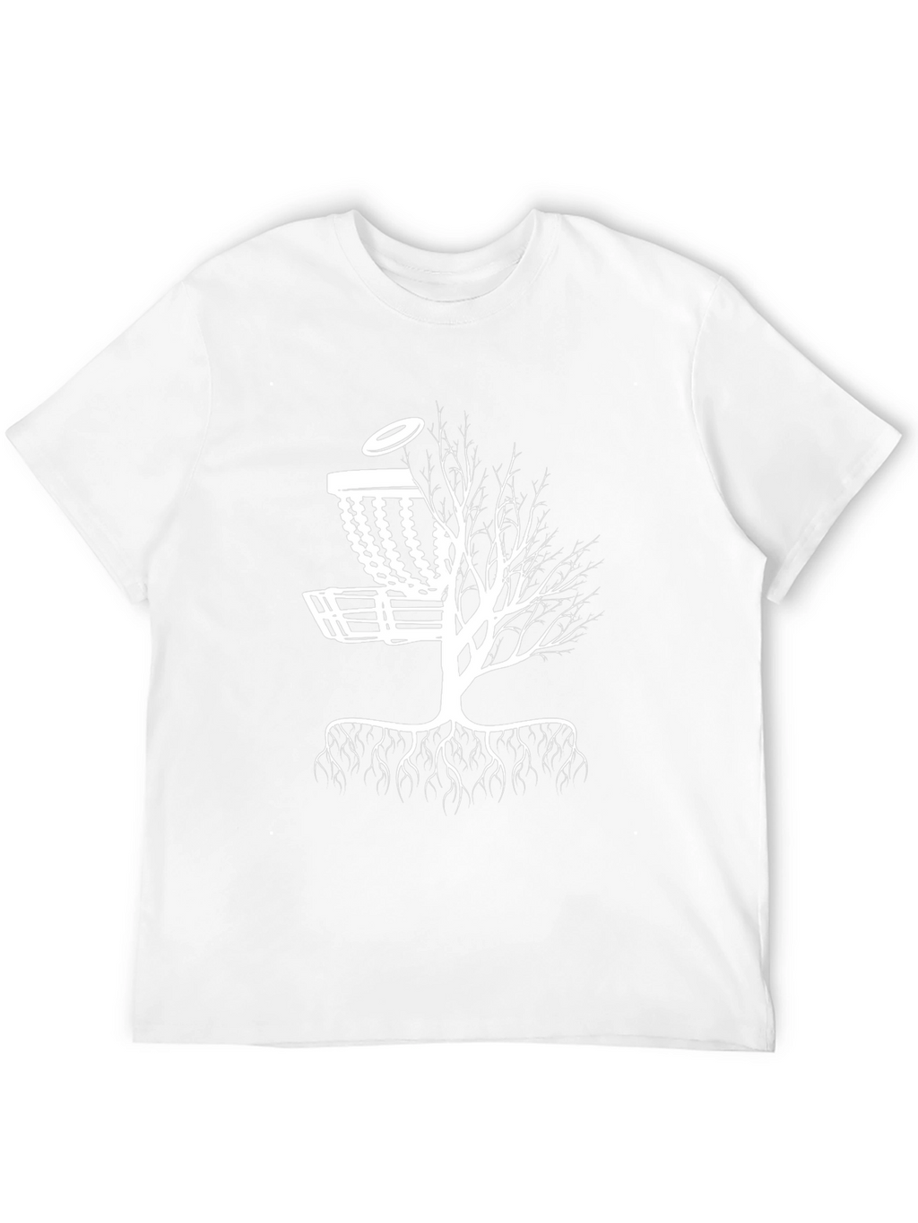 Disc Golf Tree Black T-Shirt