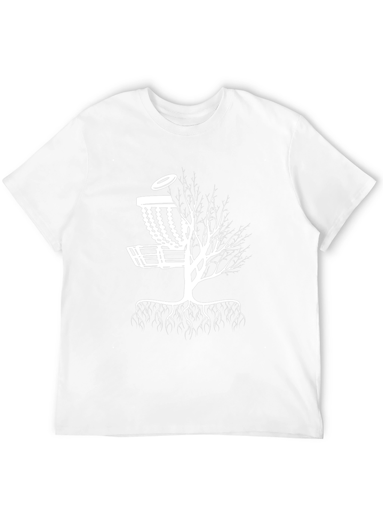 Disc Golf Tree Black T-Shirt