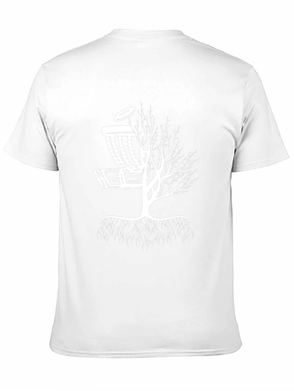 Disc Golf Tree Black T-Shirt