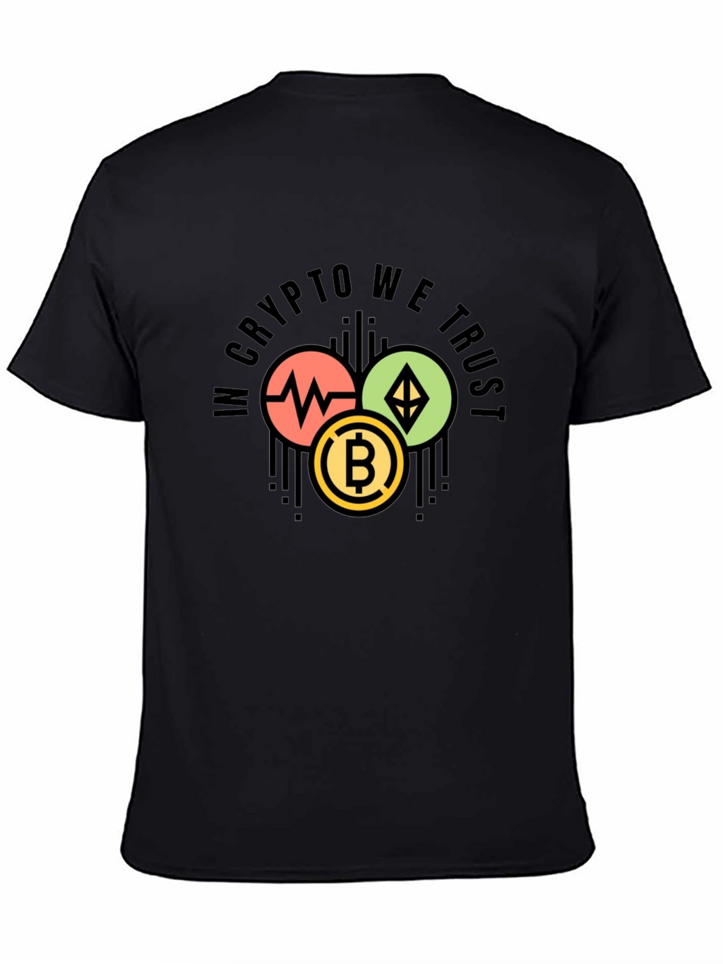 Crypto We Trust Graphic Tee - Black