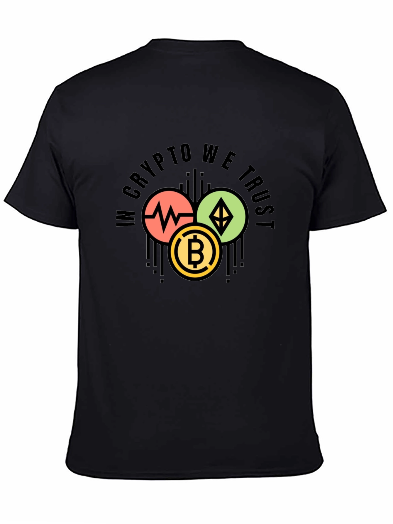 Crypto We Trust Graphic Tee - Black