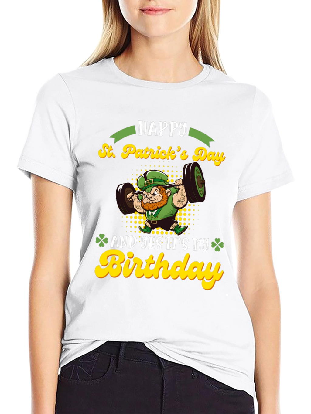 St. Patricks Day Birthday Lifting T-Shirt