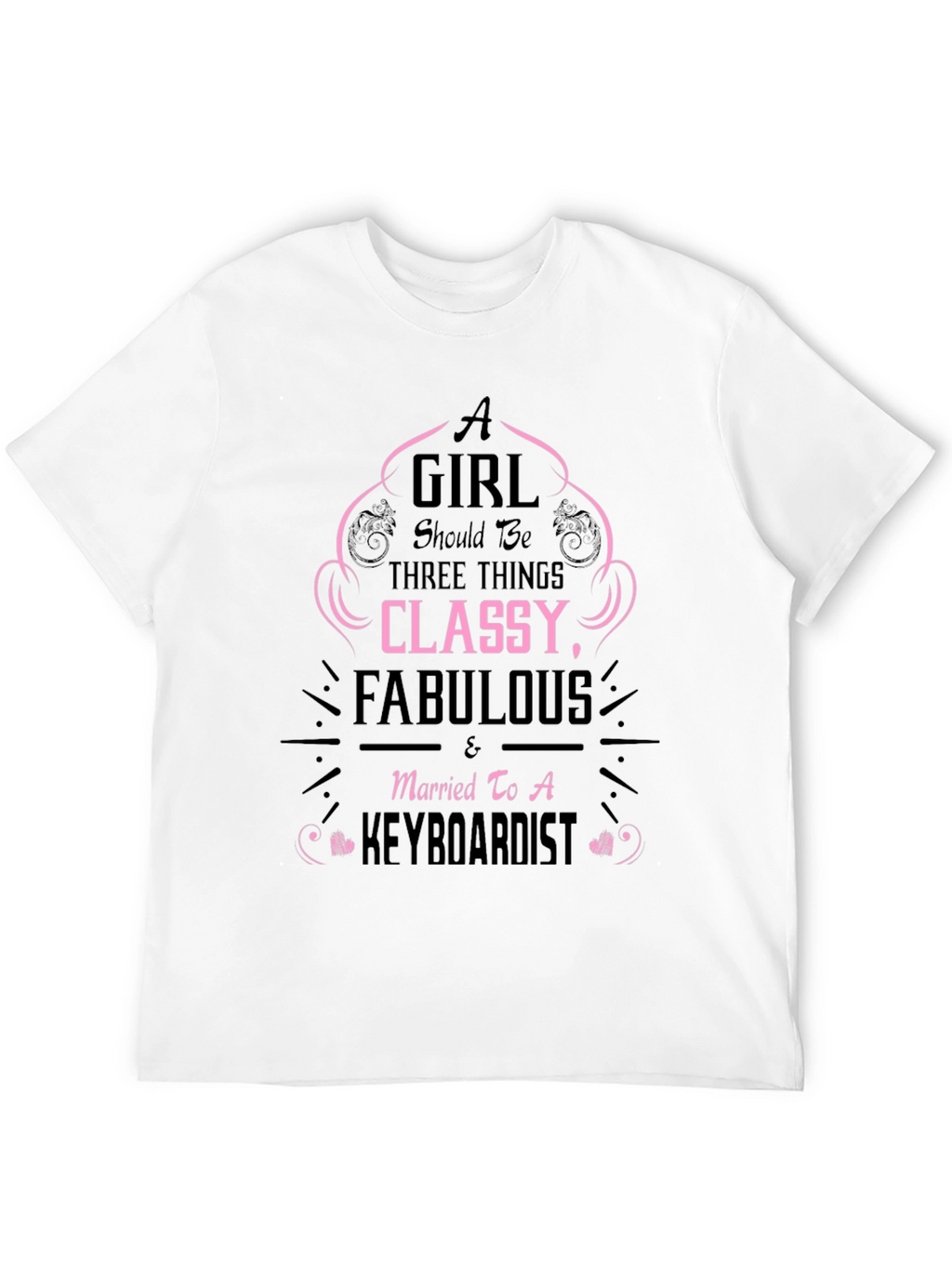 Classy Keyboardist Graphic Tee