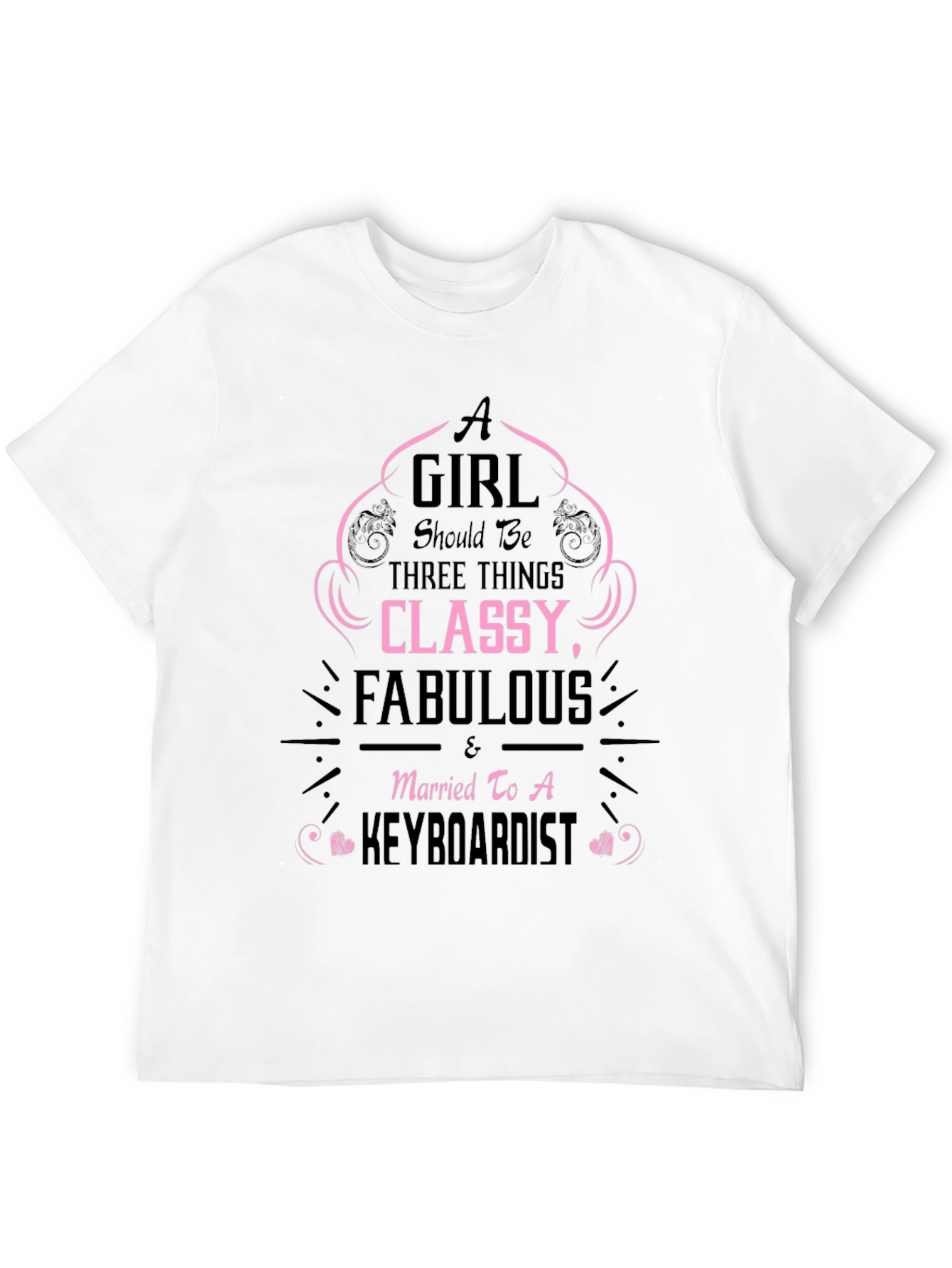 Classy Keyboardist Graphic Tee