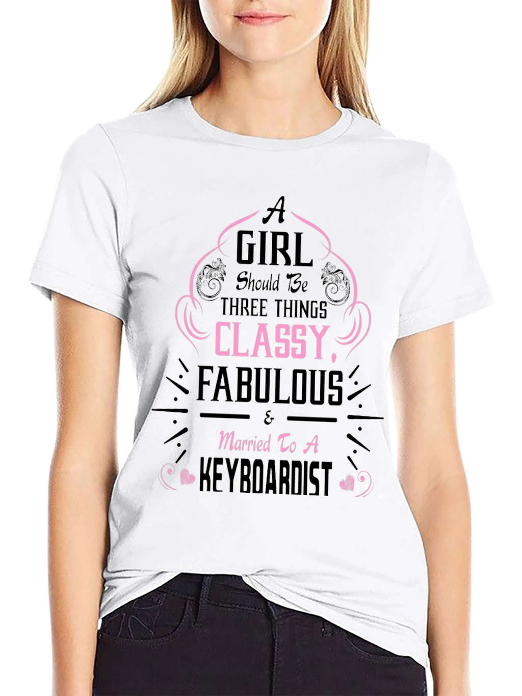 Classy Keyboardist Graphic Tee
