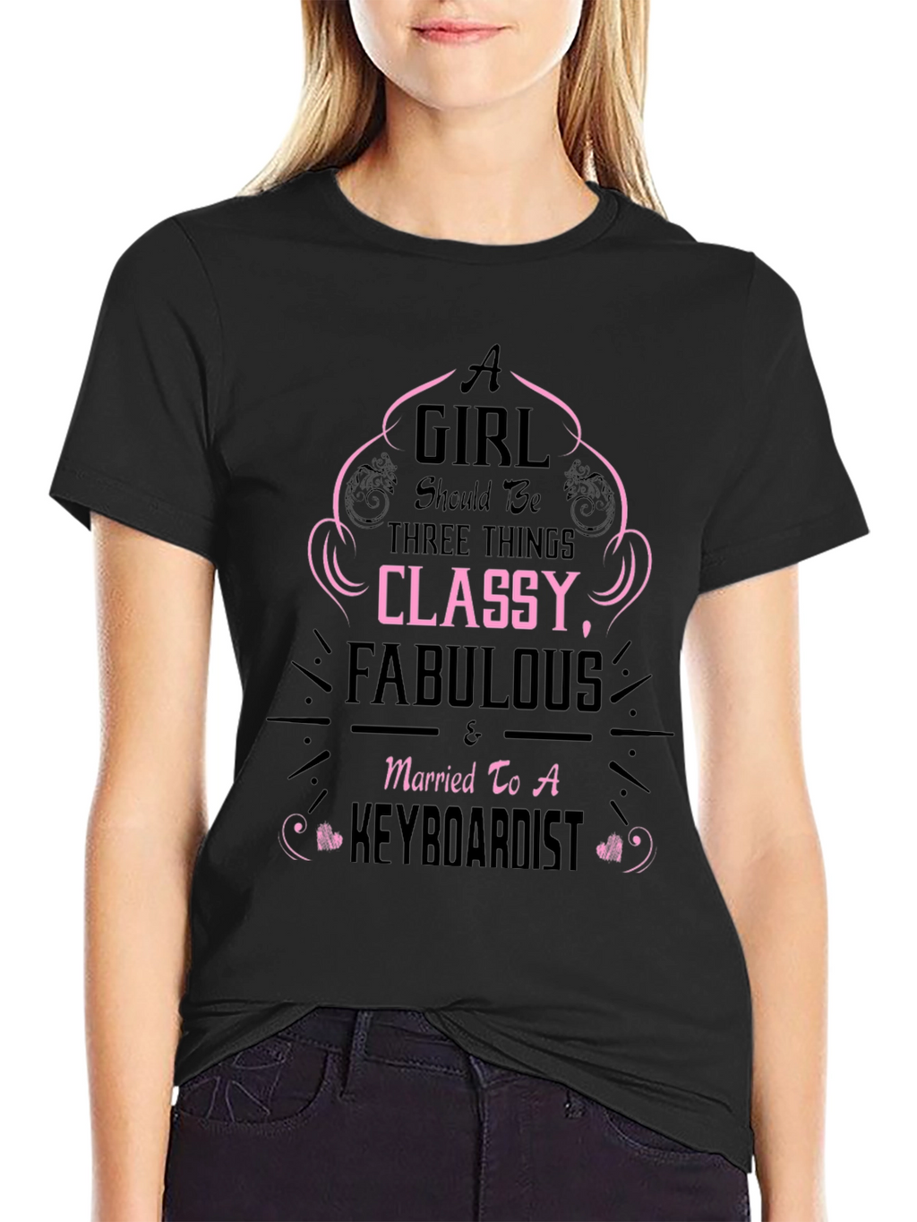 Classy Keyboardist Graphic Tee
