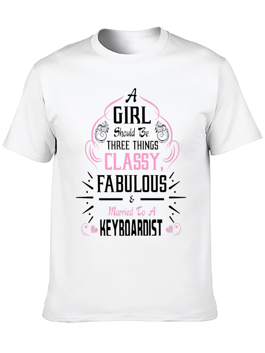 Classy Keyboardist Graphic Tee