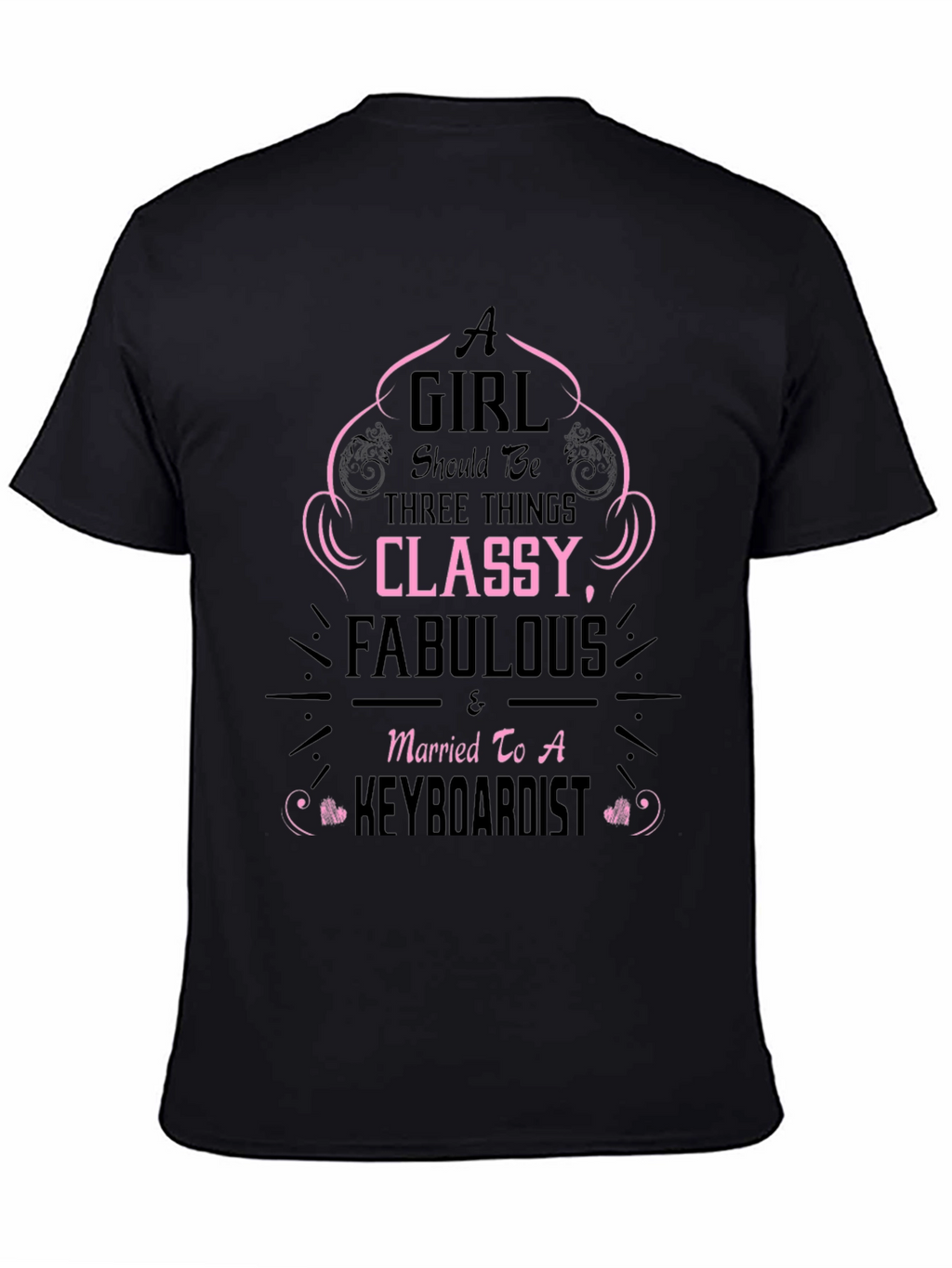 Classy Keyboardist Graphic Tee