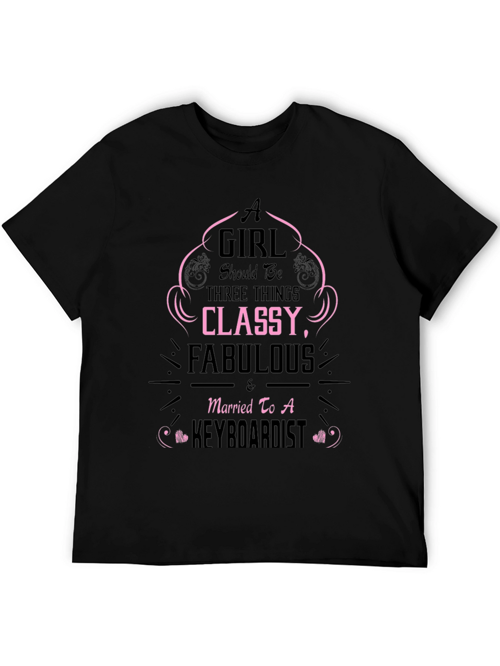 Classy Keyboardist Graphic Tee