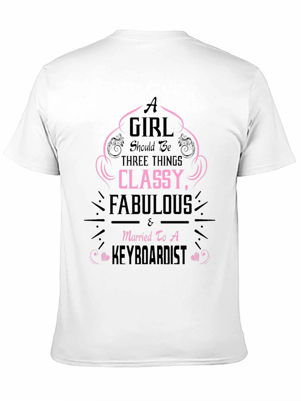 Classy Keyboardist Graphic Tee
