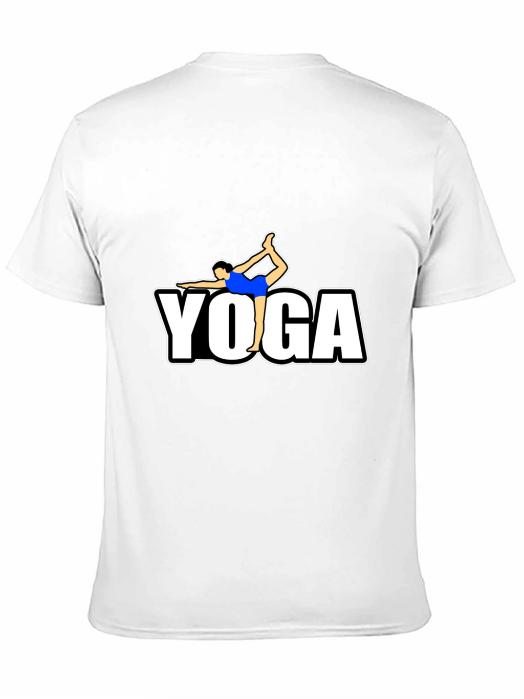 Yoga Pose T-Shirt - Black Graphic Tee