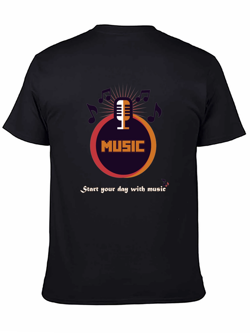 Music Lovers T-Shirt - Start Your Day With Music
