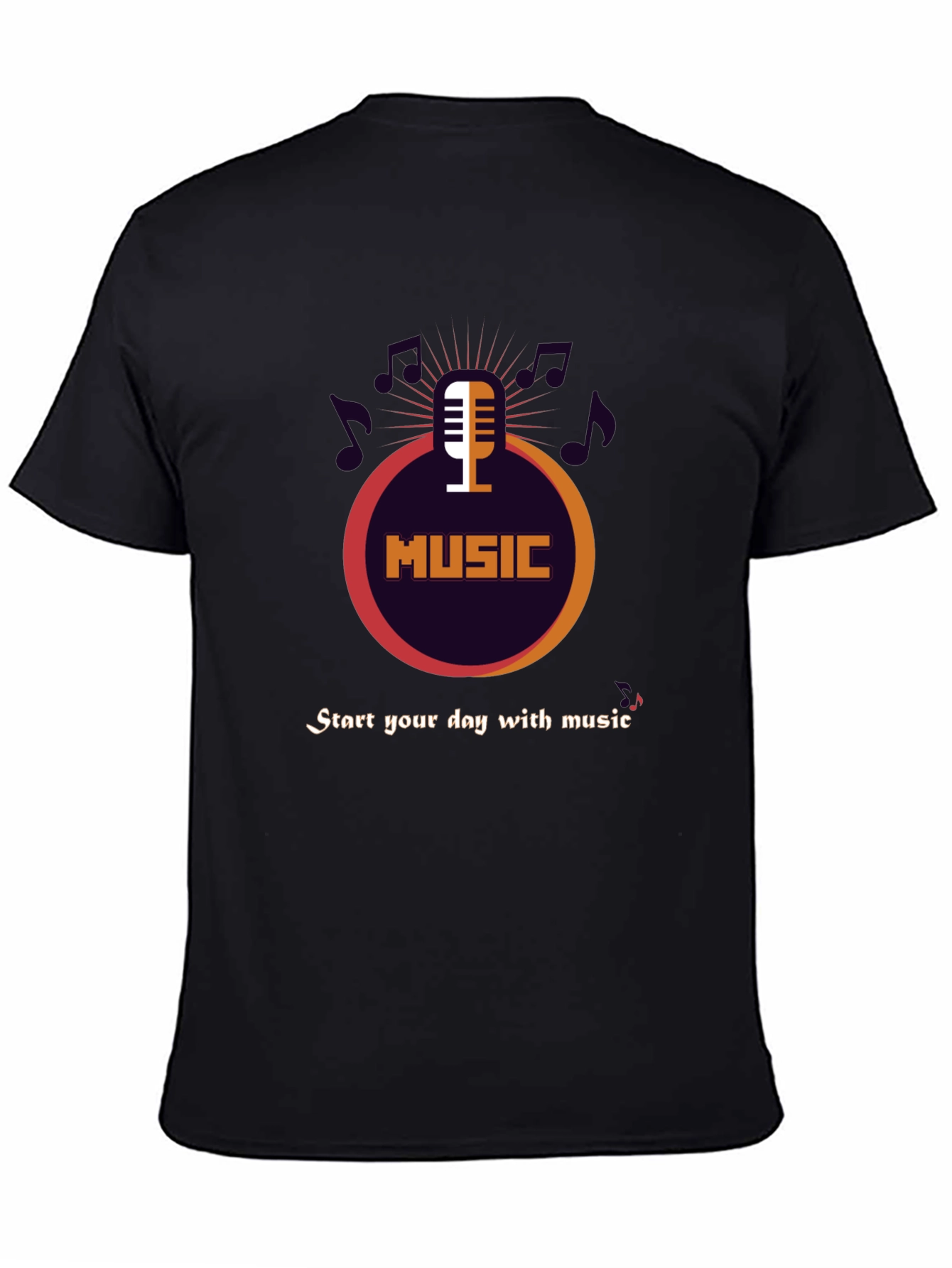 Music Lovers T-Shirt - Start Your Day With Music