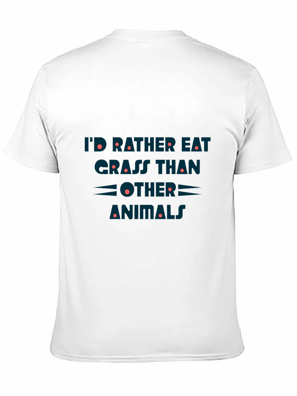 Grass Eater Graphic Tee - Funny Vegan T-Shirt