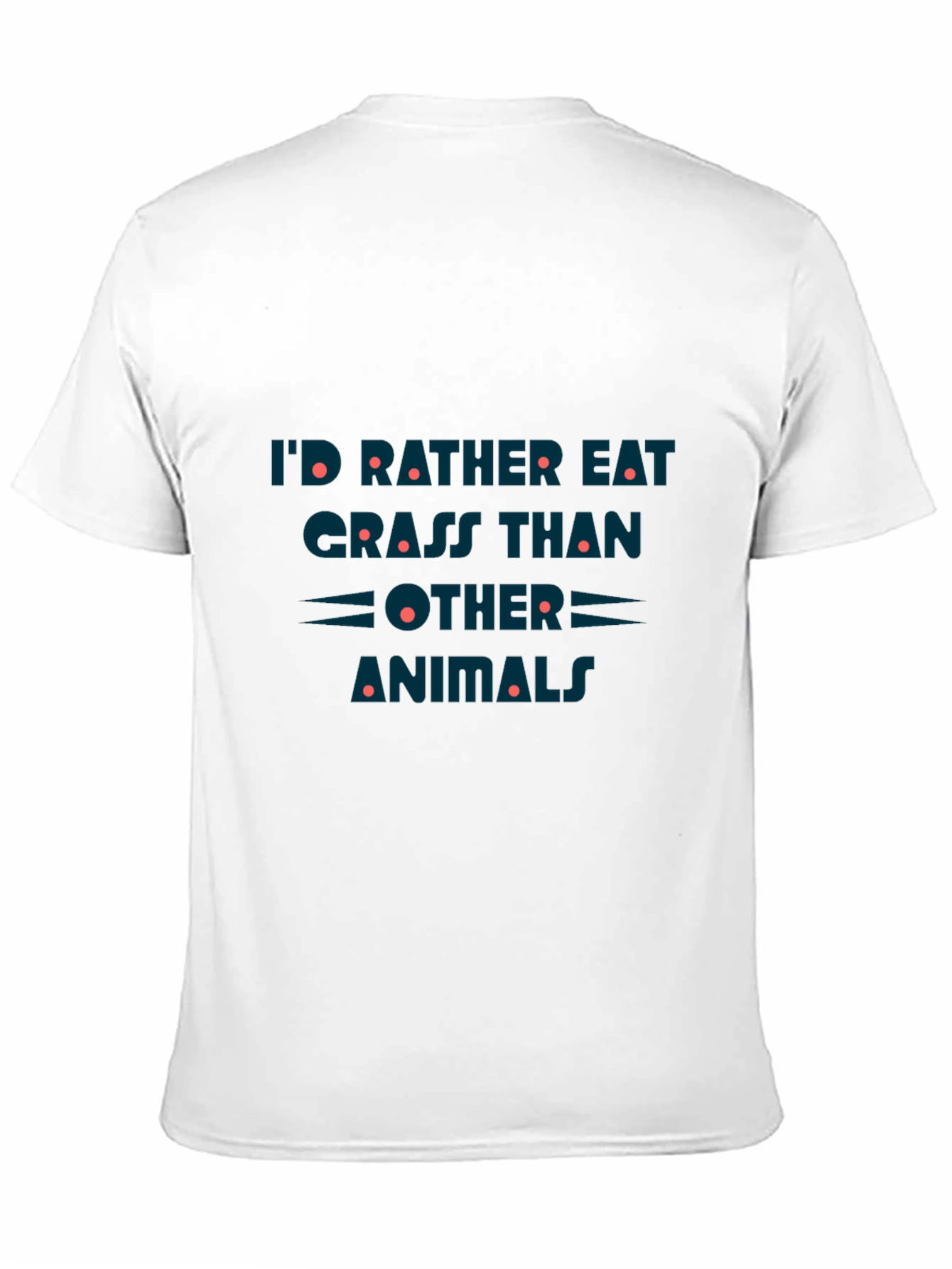 Grass Eater Graphic Tee - Funny Vegan T-Shirt
